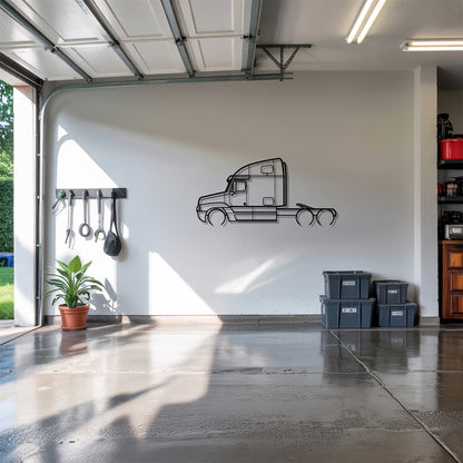 Century Class (1995-2010) - Semi Truck Metal Silhouette Wall Art - Truckers Gift - CDL Office Decor