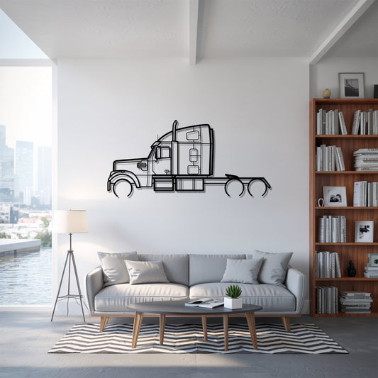 Coronado (2001-2020) - Semi Truck Metal Silhouette Wall Art - Truckers Gift - CDL Office Decor