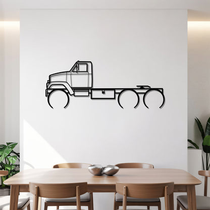 Brigadier (1978–1989) - Semi Truck Metal Silhouette Wall Art - Truckers Gift - CDL Office Decor