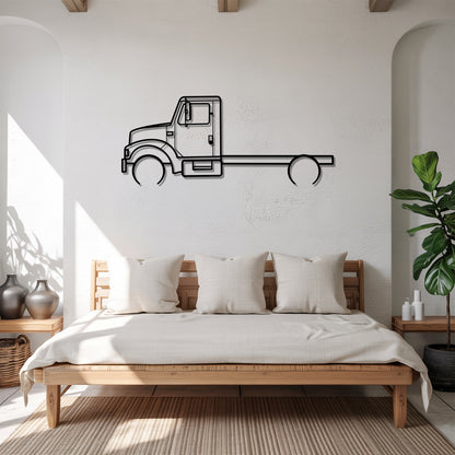 4700 (1989–2002) - Semi Truck Metal Silhouette Wall Art - Truckers Gift - CDL Office Decor