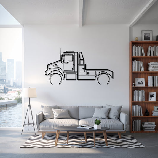 T300 (1995-2008) - Semi Truck Metal Silhouette Wall Art - Truckers Gift - CDL Office Decor