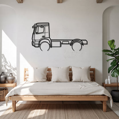 Arocs 2013 - Semi Truck Metal Silhouette Wall Art - Truckers Gift - CDL Office Decor