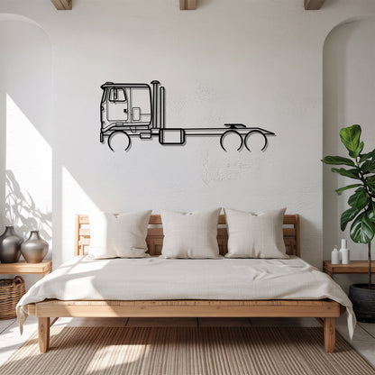 Commander (1972–1983) - Semi Truck Metal Silhouette Wall Art - Truckers Gift - CDL Office Decor