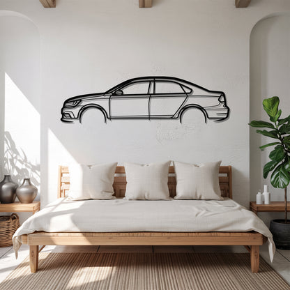 Passat - Car Metal Silhouette Wall Art - Car Enthusiast Gift - Laser-cut Garage Decor
