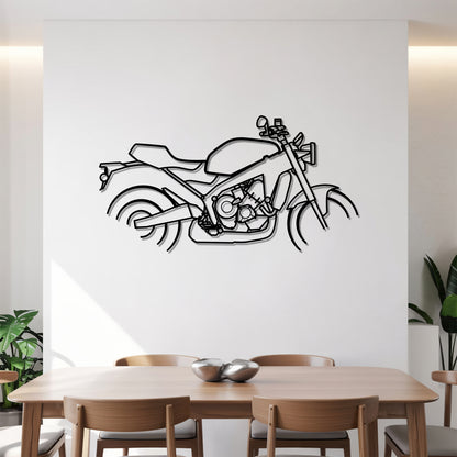 XSR900 - Motorcycle Metal Silhouette Wall Art - Bikers Gift - Garage Decor