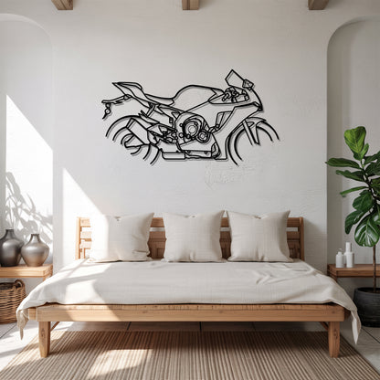 YZF R1 - Motorcycle Metal Silhouette Wall Art - Bikers Gift - Garage Decor